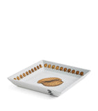 Fornasetti Square Giro di Conchiglie Plate 20cm x 20cm - British product