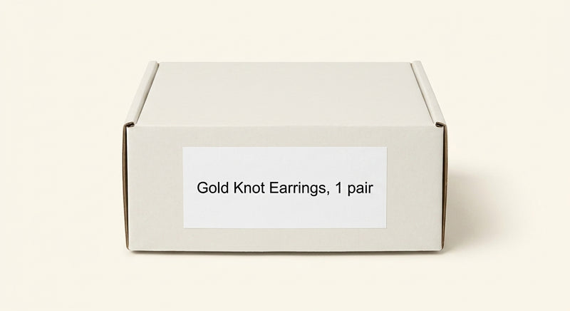 Givenchy chain-link earrings with golden finish - British product