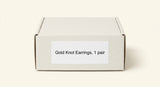 Givenchy chain-link earrings with golden finish - British product