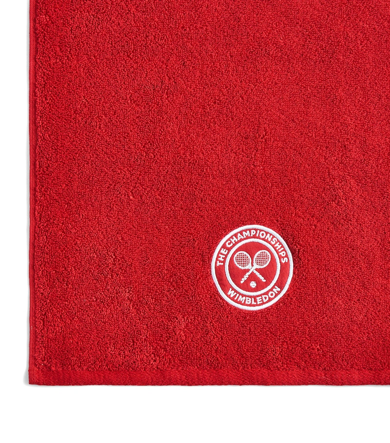Christy Wimbledon guest towels strawberry pack of two, imported from the UK