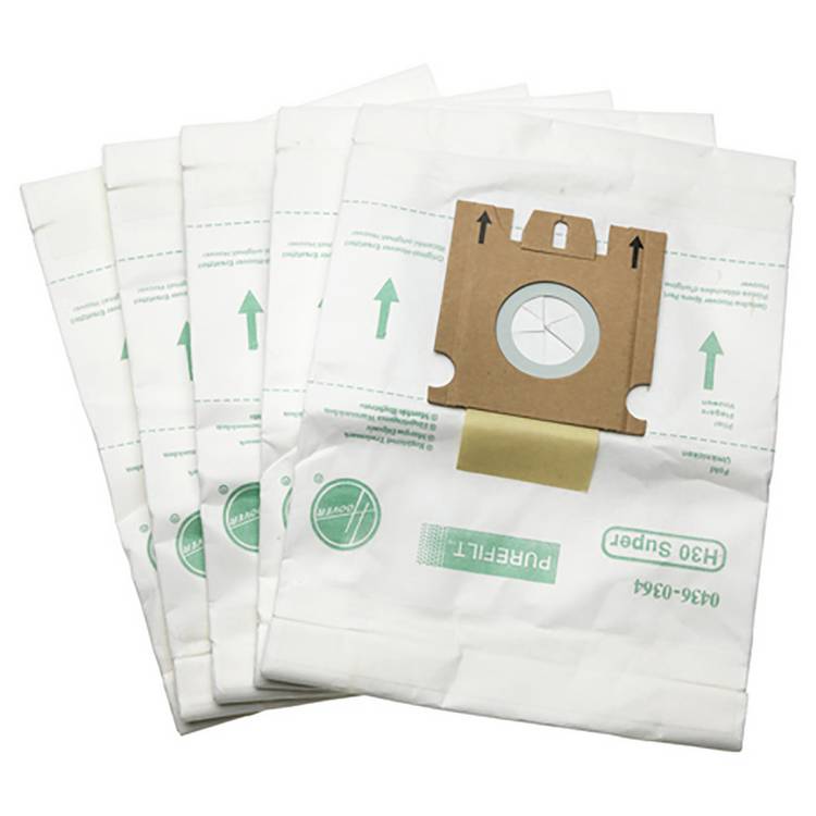 Hoover Enigma cylinder dust bags pack of 5, imported from the UK