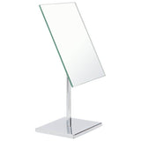 Argos Home silver frameless pedestal mirror 34x17cm, UK version