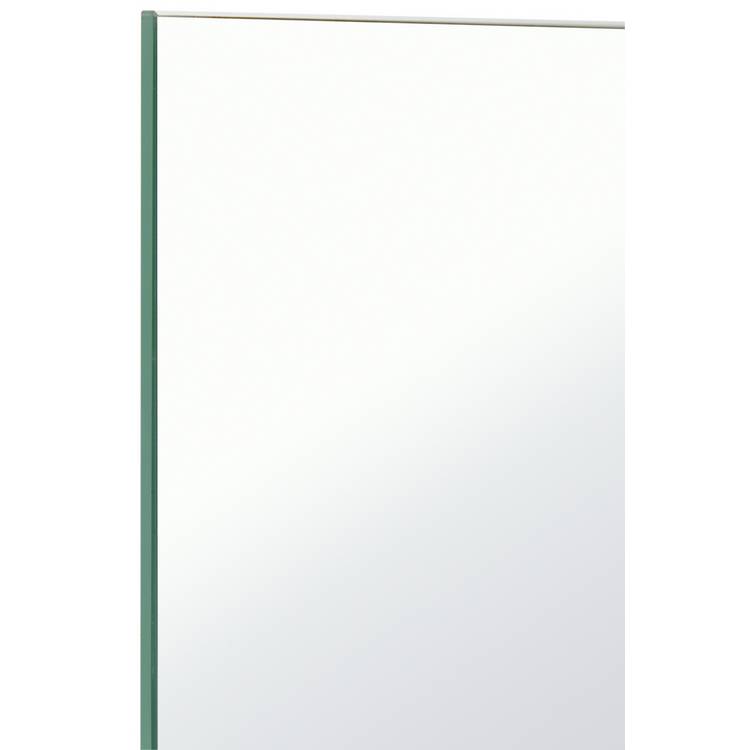 Argos Home silver frameless pedestal mirror 34x17cm, UK version