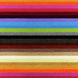 Linea Stripe Flatweave Rug multicoloured 66x100cm, UK version