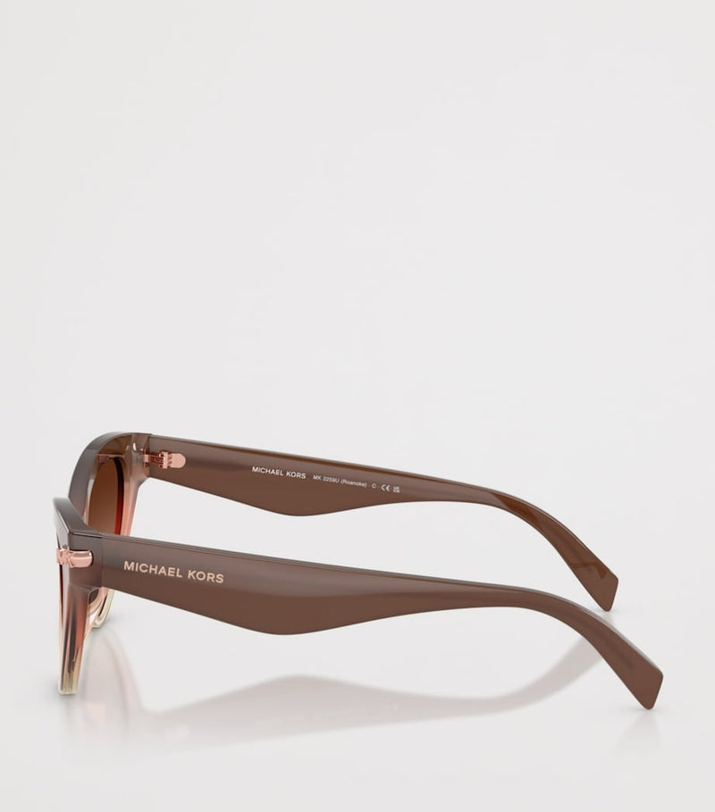 Michael Kors Roanoke cat eye sunglasses acetate frame - British product