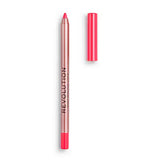 Superdrug Revolution Satin Kiss Lipliner Cutie Bright Pink Lip Liner- Buy online at McGrocer