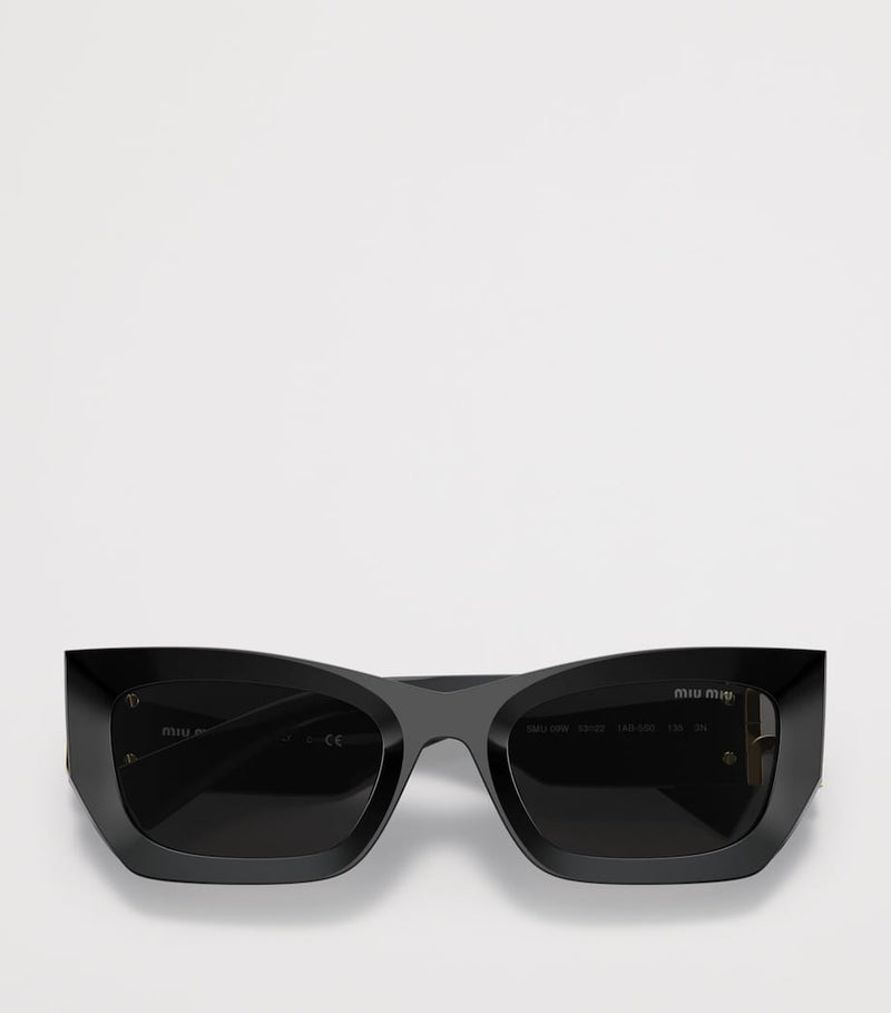 Miu Miu Runway rectangle sunglasses, UK version
