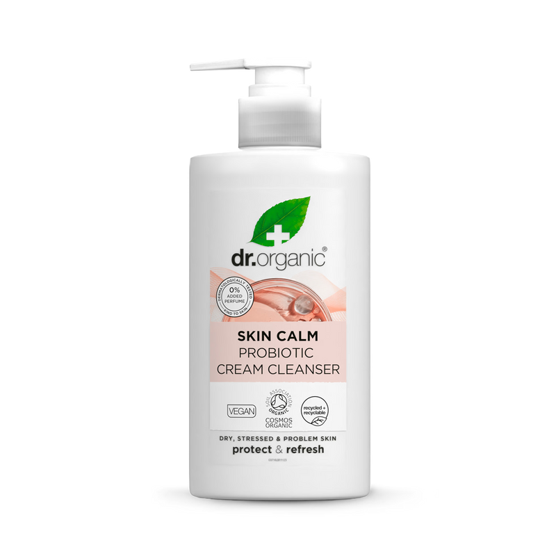 Dr Organic Skin Calm Probiotic Cream Cleanser 150ml - British product