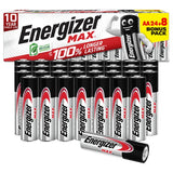 Energizer Max alkaline AA batteries 32-pack (British brand)