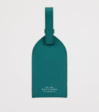 Smythson Panama leather luggage tag (British brand)