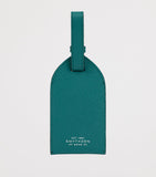 Smythson Panama leather luggage tag (British brand)