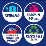 Tilda Pots Vegetable Long Grain Rice   250g GOODS M&S