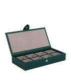 Smythson Leather Panama Cufflink Box (British brand)