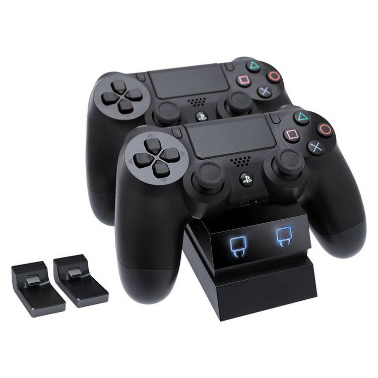 Venom Twin Docking Station for PS4 black (British brand)