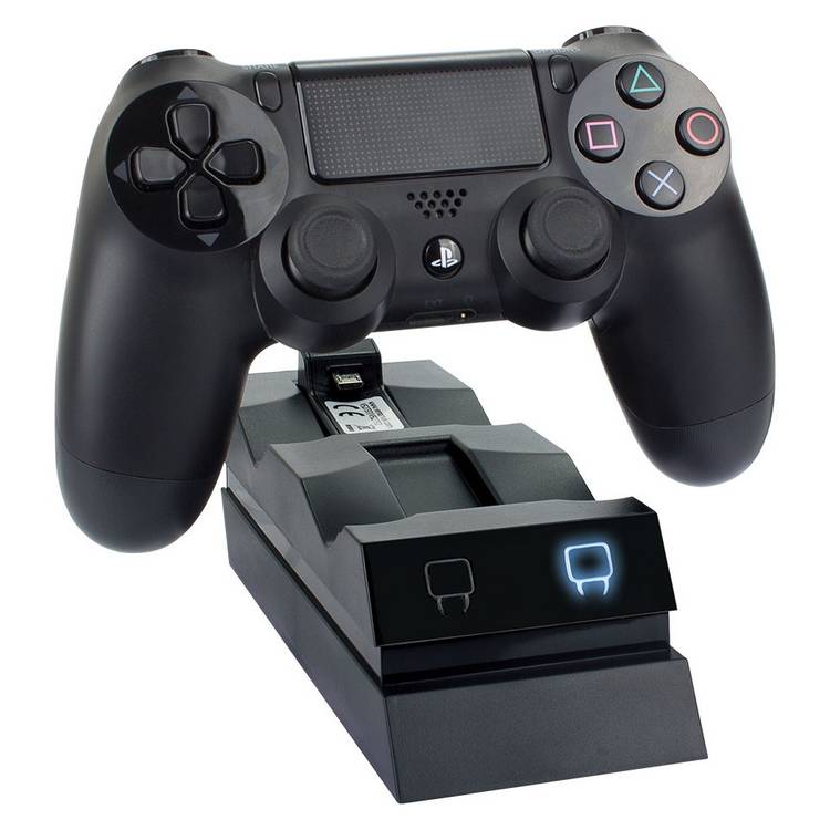Venom Twin Docking Station for PS4 black (British brand)
