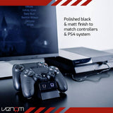 Venom Twin Docking Station for PS4 black (British brand)