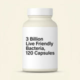 Holland & Barrett Holland & Barrett Live Friendly Bacteria with Acidophilus 3 Billion Probiotic Capsules 120- Buy online at McGrocer