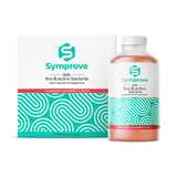 Holland & Barrett Symprove Daily Live & Active Bacteria Strawberry & Raspberry Water Based Food Supplement 4x500ml- Buy online at McGrocer