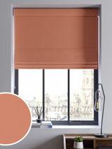 Next Next Orange Cotton Made to Measure Roman Blind- Buy online at McGrocer