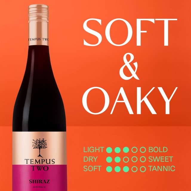 Tempus Two Shiraz   75cl GOODS M&S