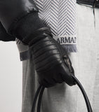 Giorgio Armani lambskin gloves cashmere lining (British brand)