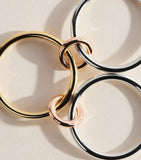 Spinelli Kilcollin Solarium ring sterling silver mixed gold (British brand)