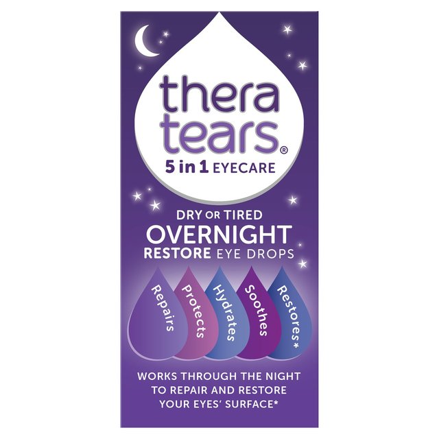 TheraTears 5 in 1 Overnight Eye Drops   10ml GOODS M&S