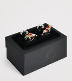 Deakin & Francis horse and jockey cufflinks, imported from the UK