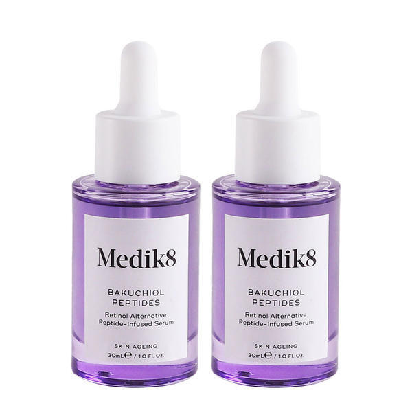 Medik8 Bakuchiol Peptides Serum Duo anti-aging serum, imported from the UK