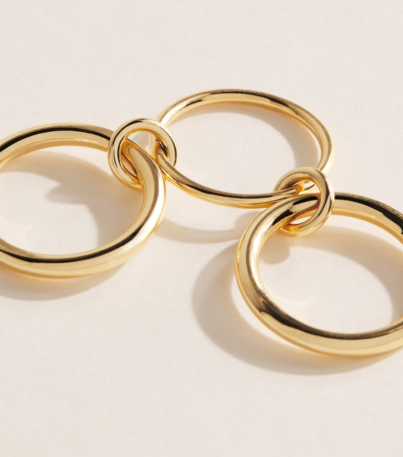 Spinelli Kilcollin Petite Yellow Gold Libra ring, UK version