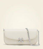 McQueen small leather Skull Flower cross-body bag - British product