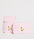 Harrods striped embroidered nursery pouch (British brand)