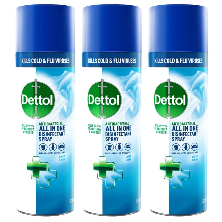 Dettol Disinfectant Spray 3 x 500ml