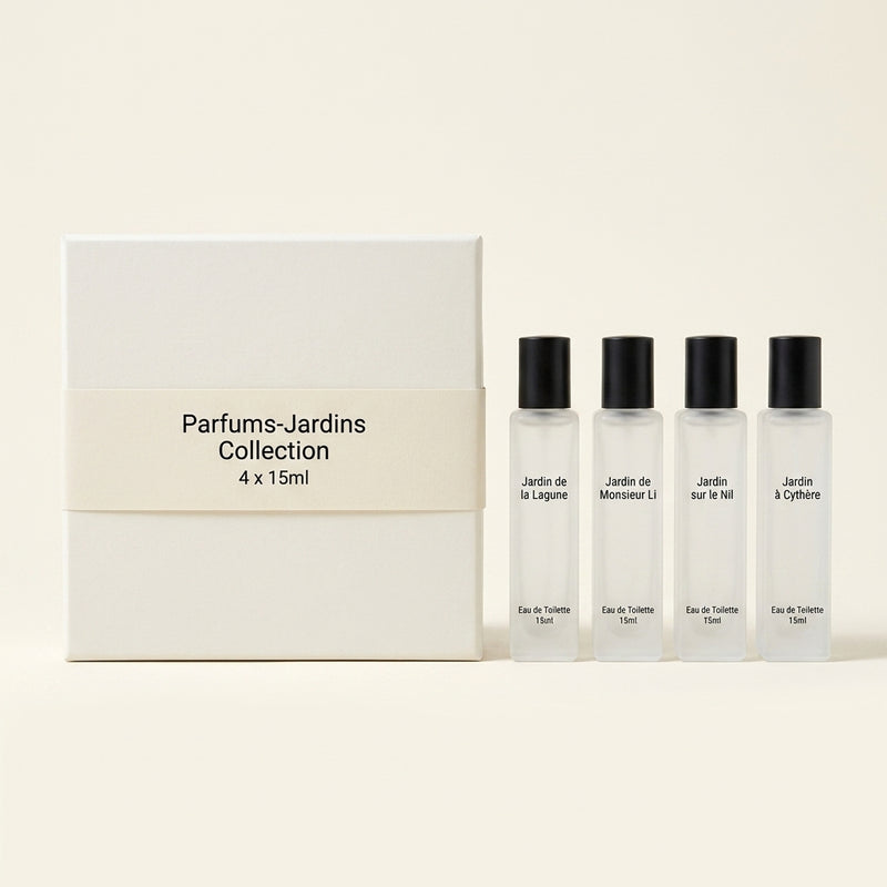 Hermes Un Jardin fragrance collection set 4 x 15ml, UK version