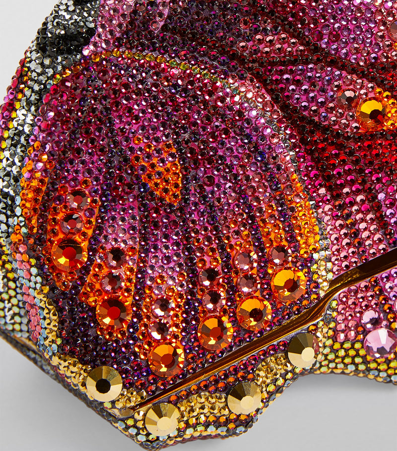 Judith Leiber Crystal Fireclipper Butterfly Clutch (British brand)