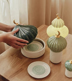 Lladró porcelain wireless lamp Majestic Nights, UK version