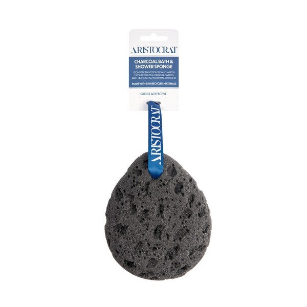Aristocrat charcoal bath sponge, imported from the UK