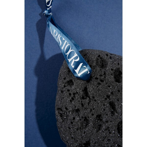 Aristocrat charcoal bath sponge, imported from the UK