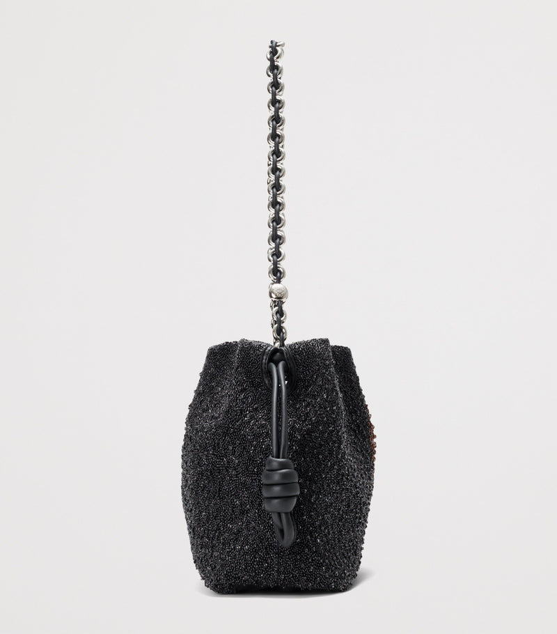 Loewe medium beaded lion flamenco clutch bag, UK version