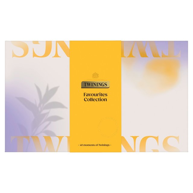 Twinings Favourites Collection Gift Box 40 Envelopes   80g GOODS M&S