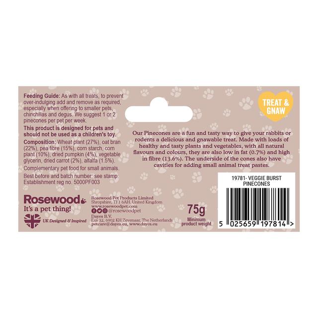 Veggie Burst Pinecones   6 per pack GOODS M&S