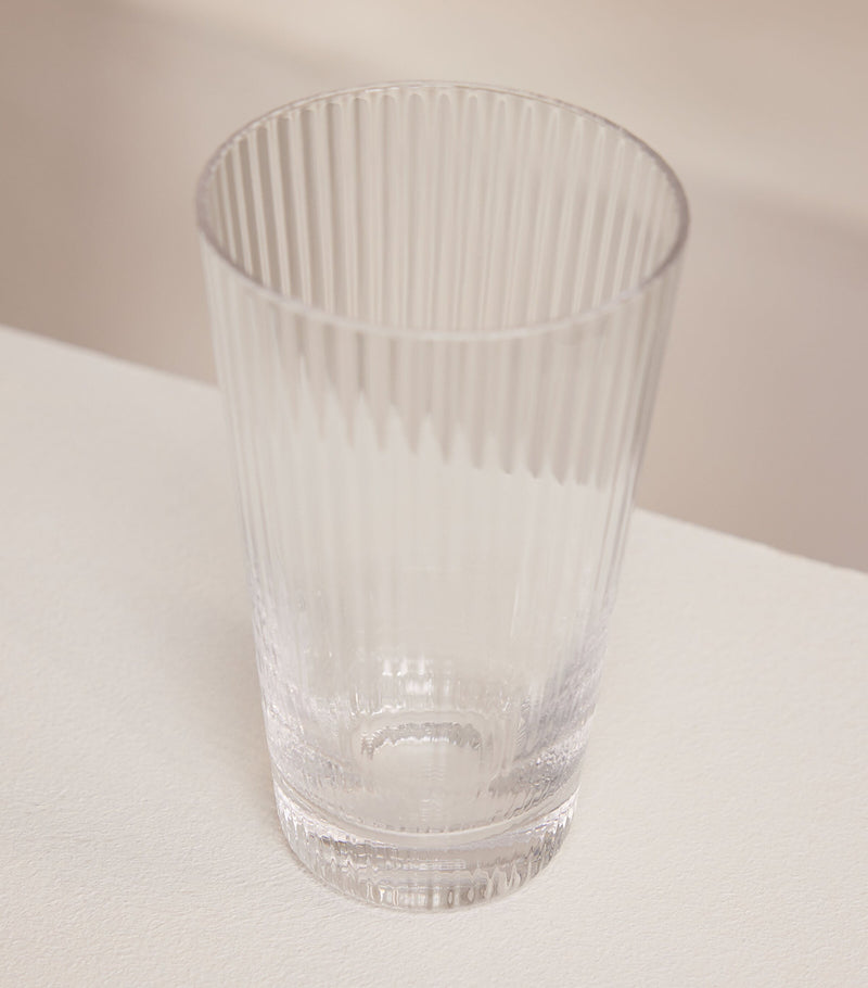Soho Home fluted highball glasses set of 4 (British brand)