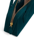 Alaïa suede Le Teckel top-handle bag, imported from the UK