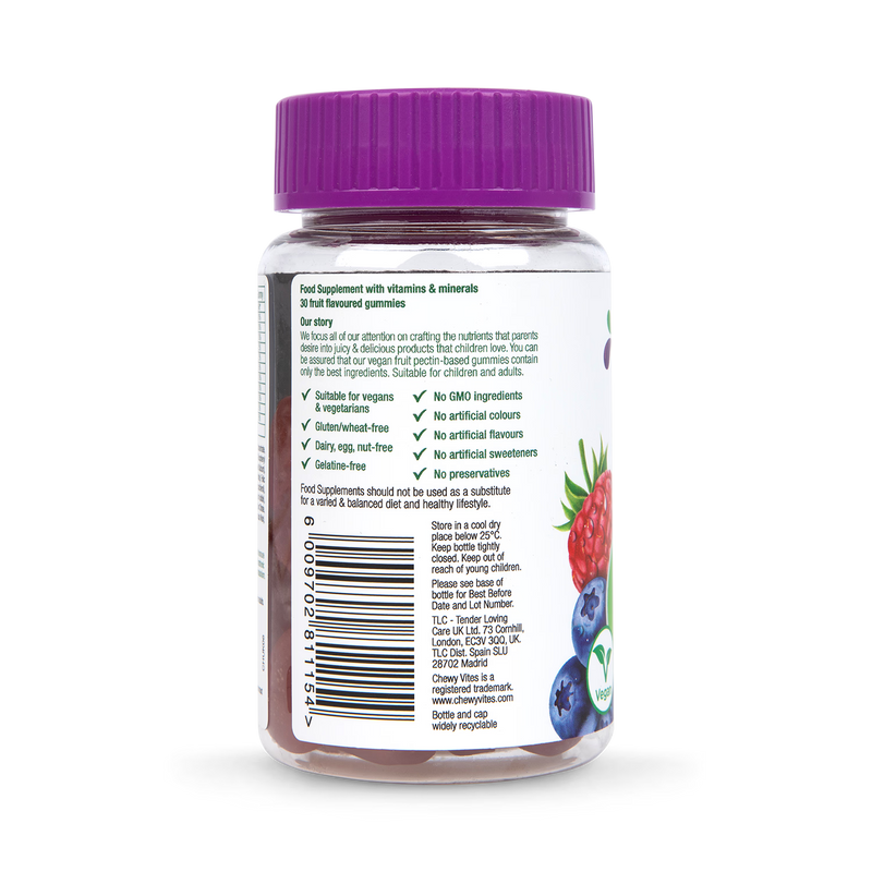 Chewy Vites Kids Multivitamin 30 Gummies - British product