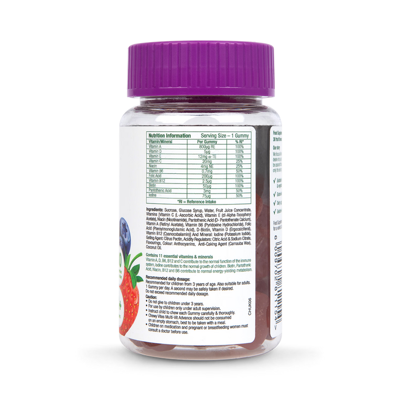 Chewy Vites Kids Multivitamin 30 Gummies - British product