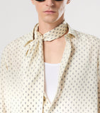 TOM FORD Silk Printed Scarf 20x180cm (British brand)