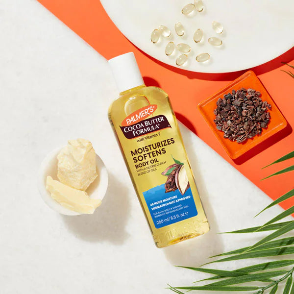 Palmer's Cocoa Butter Formula Body Oil 250ml, imported from the UK