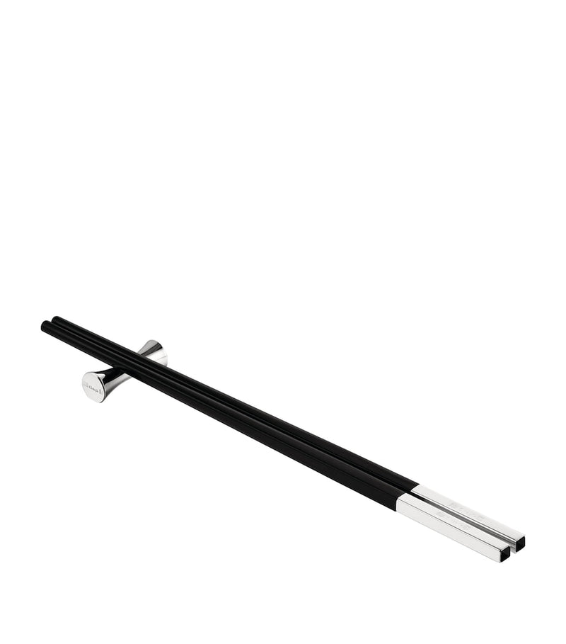 Christofle Uni chopstick rests set of 2 - British product