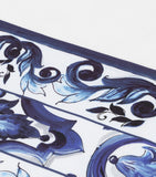 Dolce&Gabbana Casa Majolica print cotton pillowcases set of two 50x80cm - British product
