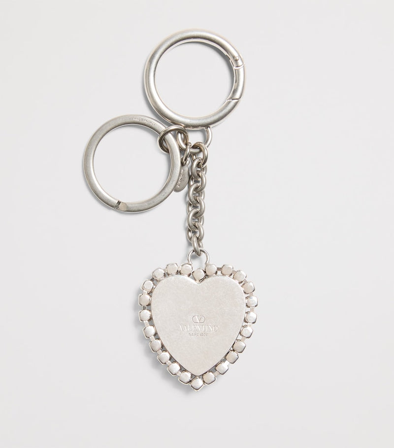 Valentino Garavani Coeur Hyperbole keyring 13.5cm, UK version